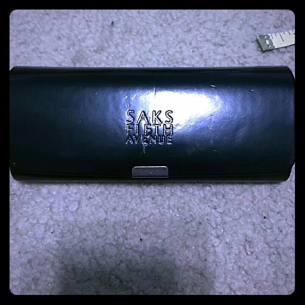 Saks Fifth Avenue Hardshell Glasses Case